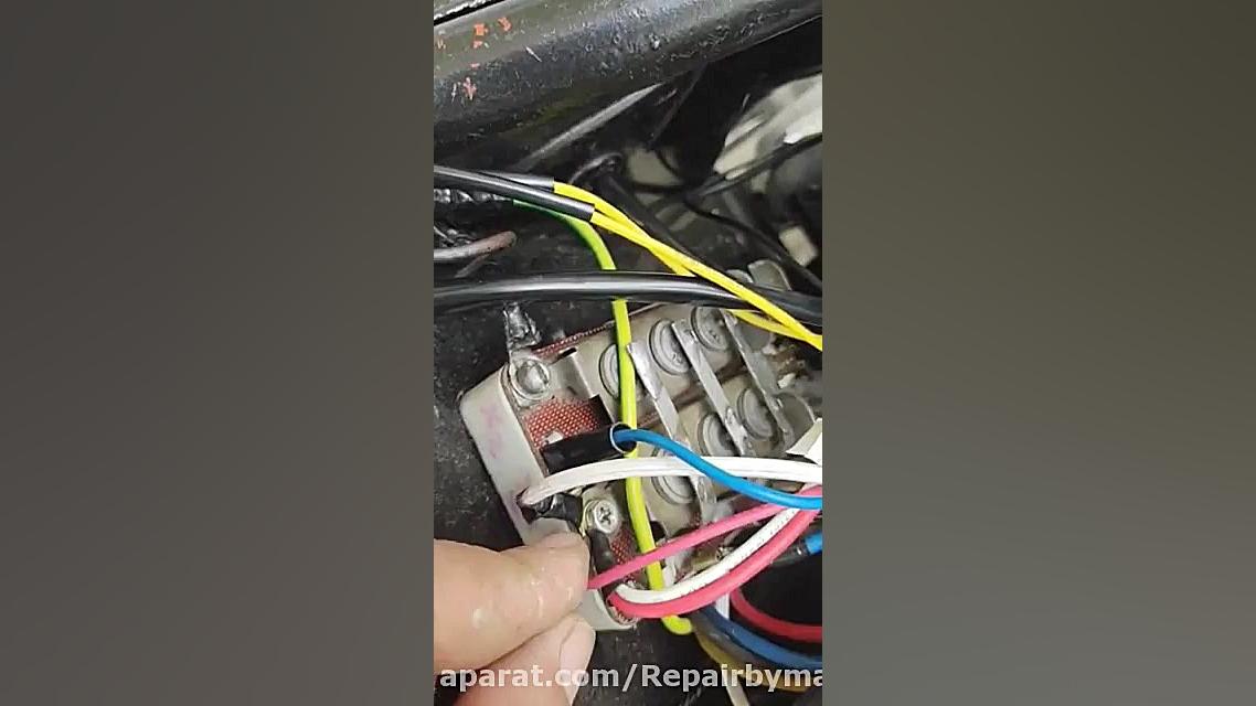 تعمیر موتور ایژ  بخش سیم کشی م...