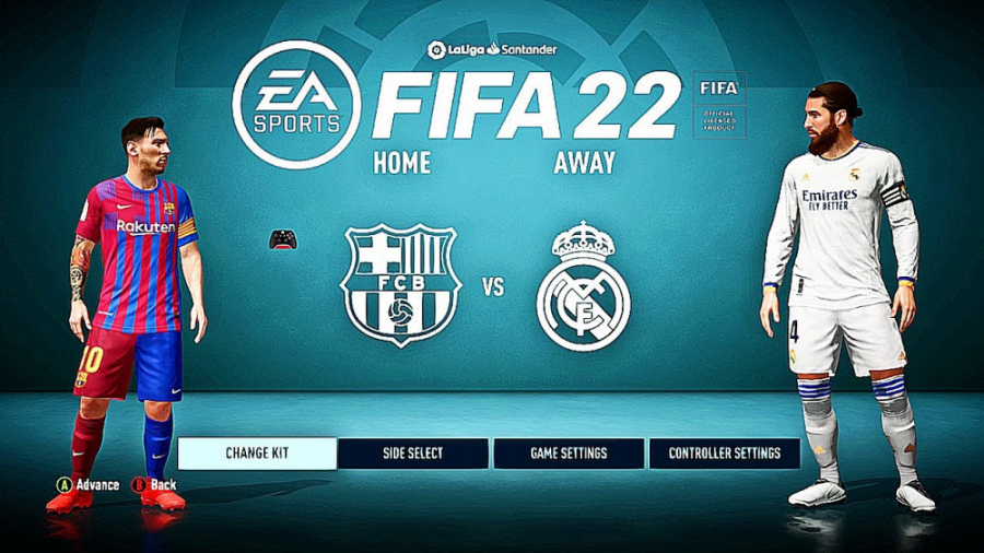 بارسلونا  رئال مادرید FIFA 21