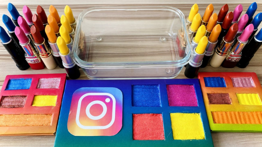 مخلوط اسلایم رژ میکاپ  تم اینس...