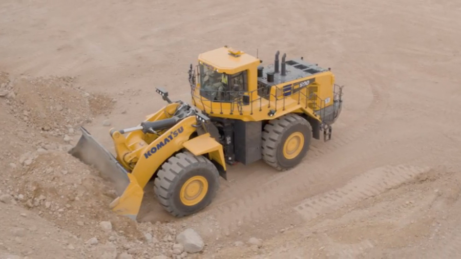 لودر کوماتسو W900