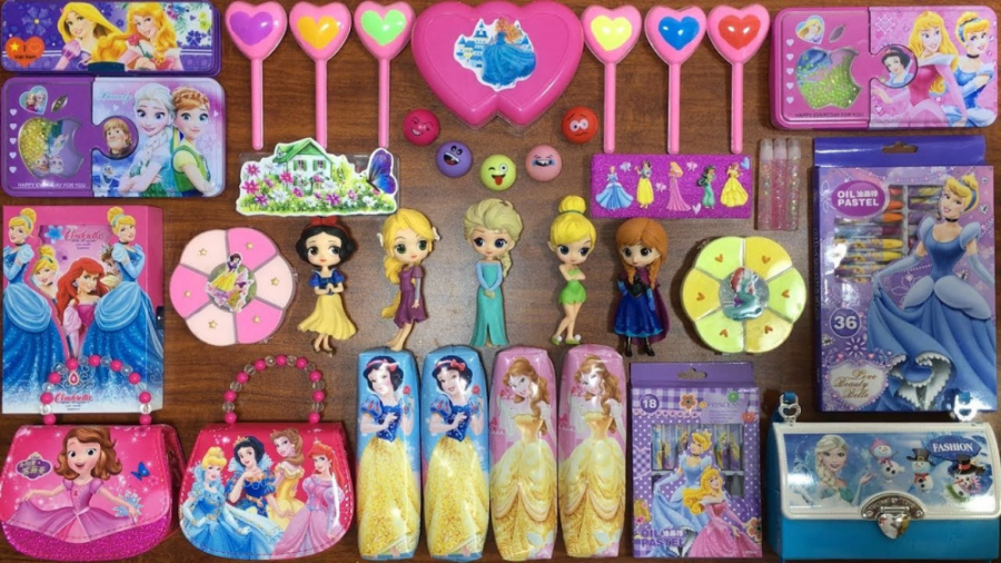 پرنسس های دیزنی  میکاپ  اسلایم...