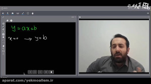 آموزش ریاضی نهم  معادله خط  پخ...