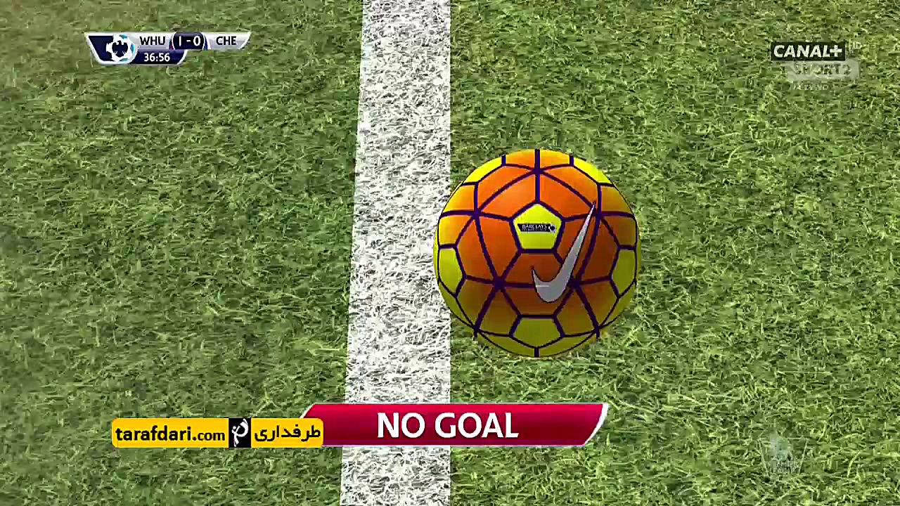 خلاصه بازی وستهم 1 2 چلسی