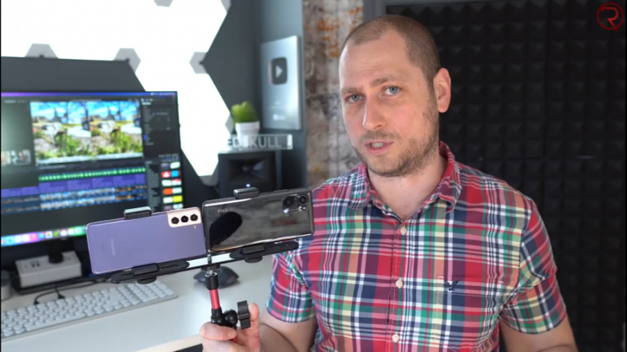 مقایسه دوربین گلکسی اس 21 و PO...