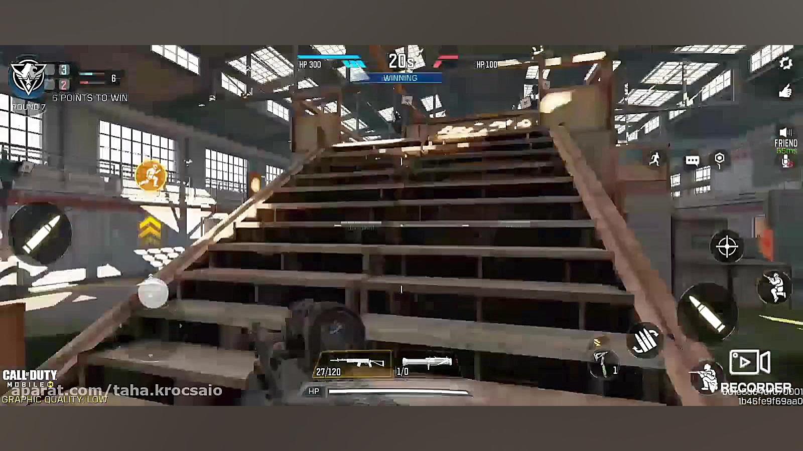 گیم پلی بازی کالاف دیوتی موبای...