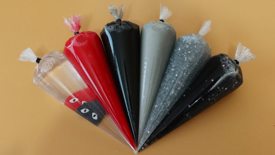 مخلوط کردن اسلایم بازی با اسلا...