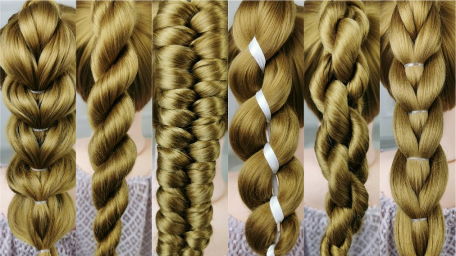 اموزش 9 مدل بافت مو دخترونه