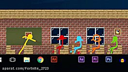 انیمشن وکارتون ماینکرافت دو بع...