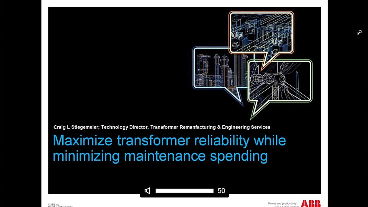 وبینار ABB: حداکثرسازی قابلیت...