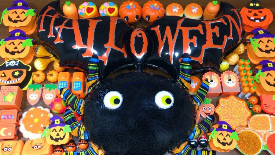 هالوین اسلایم  اسلایم میکاپ اک...