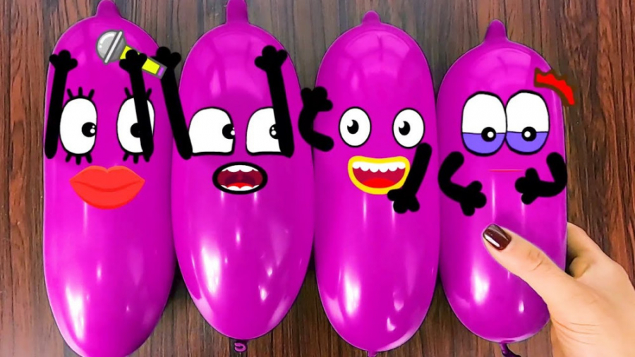 سرگرمی و ساخت اسلایم با بادکنک