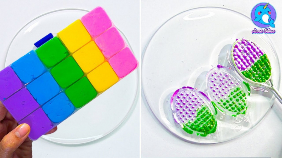 5 دقیقه مخلوط خمیر کلی اسلایم...