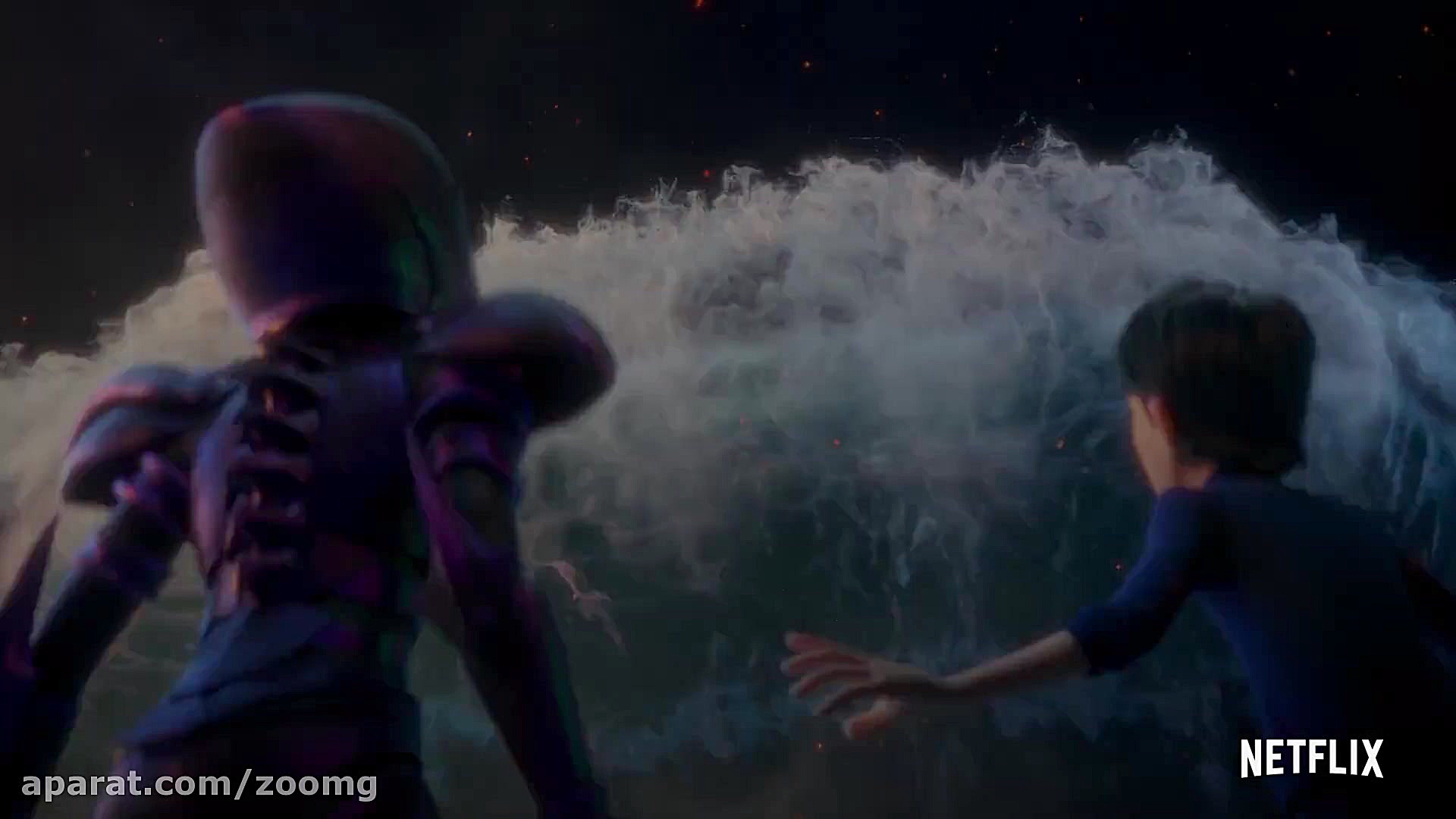 اولین تیزر تریلر انیمیشن Trollhunters: Rise of the Titans زمان27ثانیه
