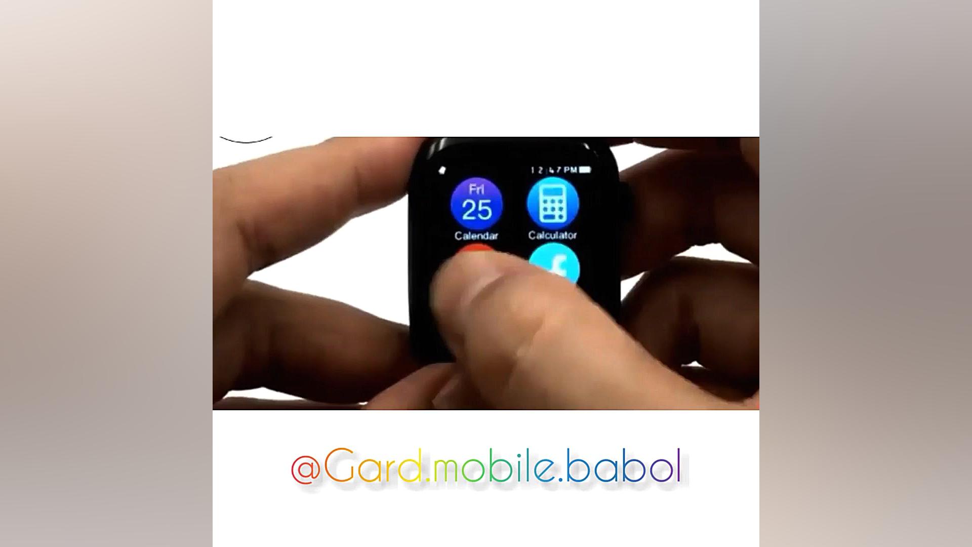 ساعت هوشمند طرح اپلواچ