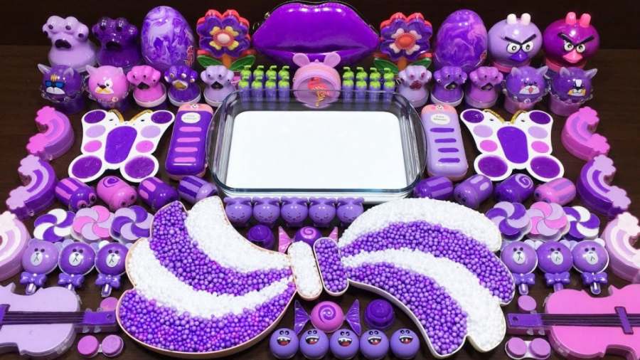 میکس اسلایم تم بنفش