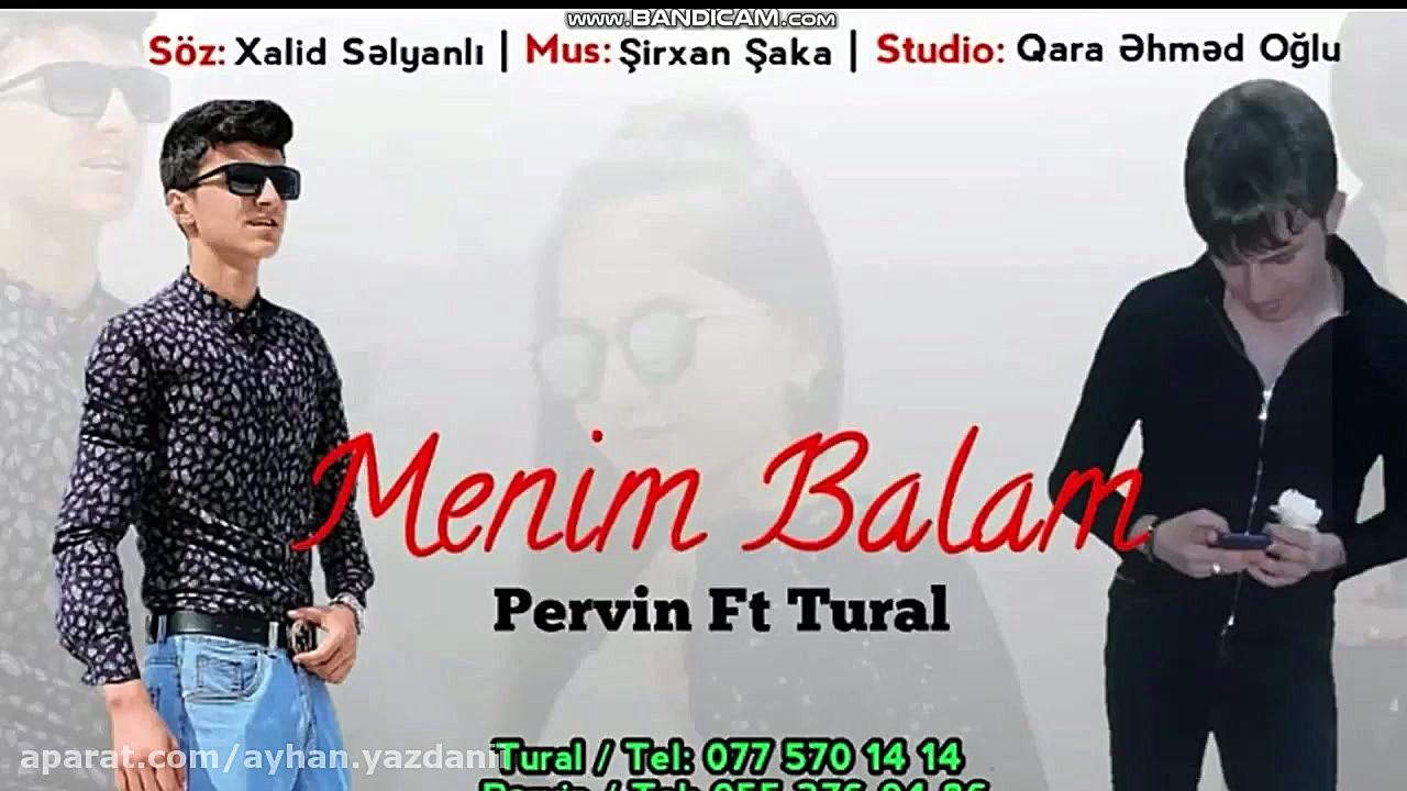 منیم بالام گوزلدی  آهنگ ترکی