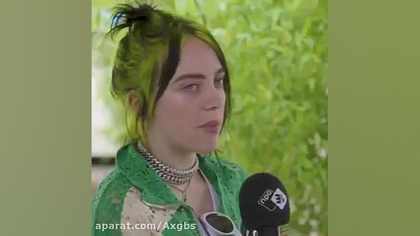 (مصاحبه بیلی ایلیش راجب گیاه خ...