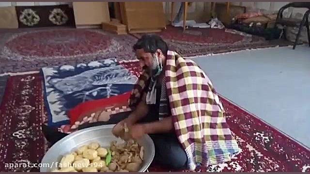 آمادگی افطاری امام حسن ع در سر...