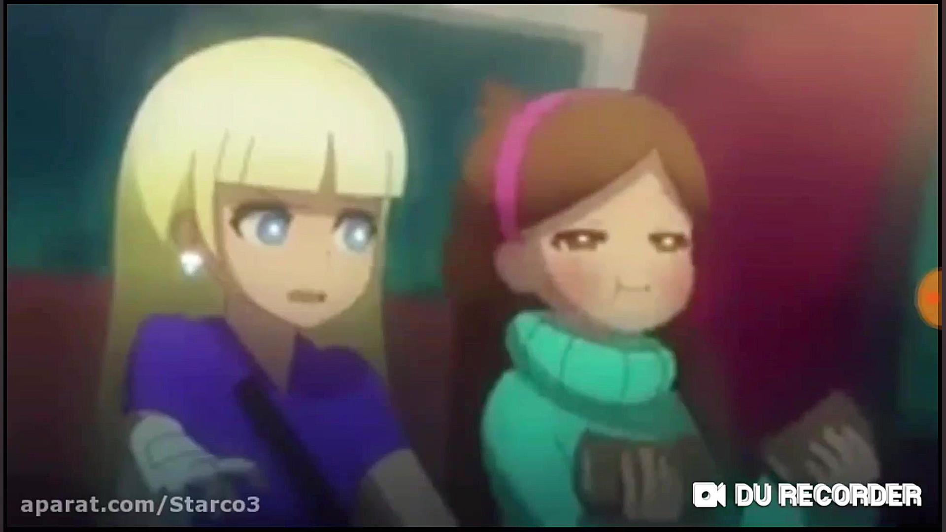 دوبله من از انیمه ی آبشار جاذب...