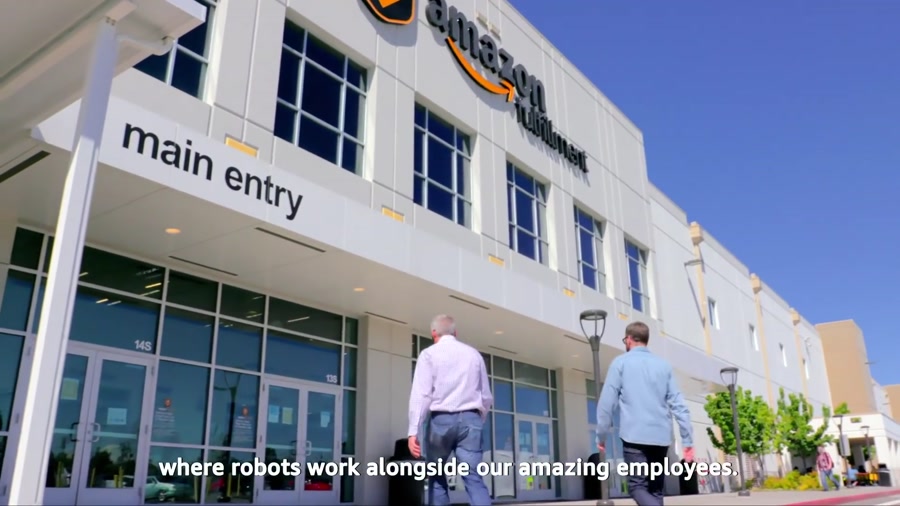 Amazon Fulfillment Center Tour with AWS