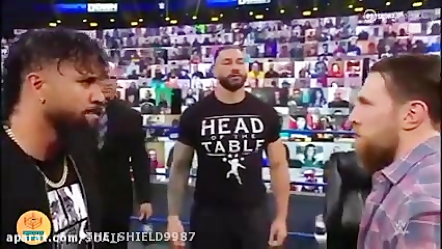 کشتی کج رومن رینز و دنیل برایا...