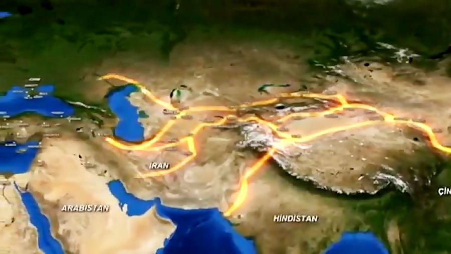 مسیر جاده ابریشم و تمدنهای ترکان باستان Silk Road زمان78ثانیه