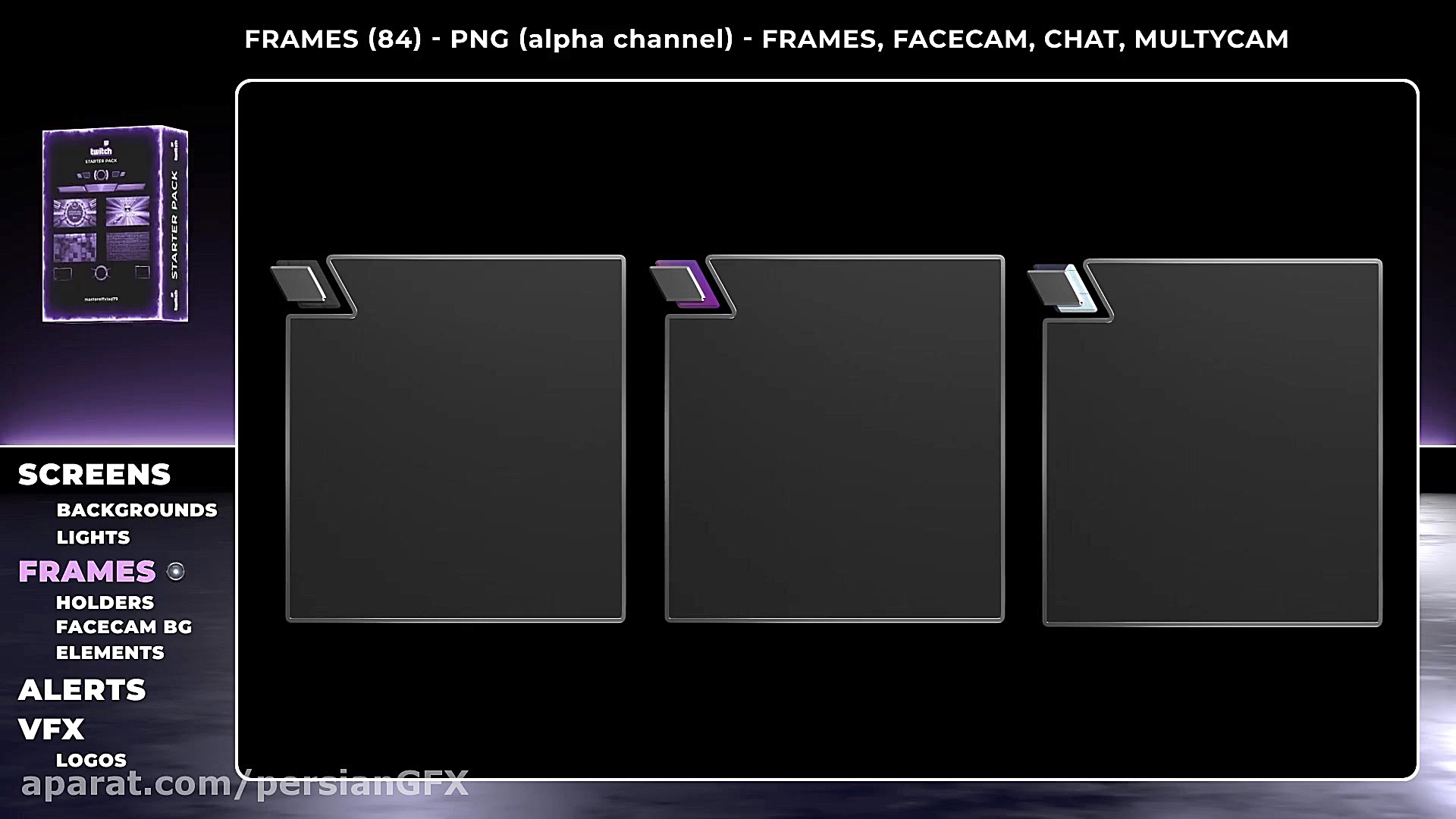پیش نمایش ویدئویی پک المان های...