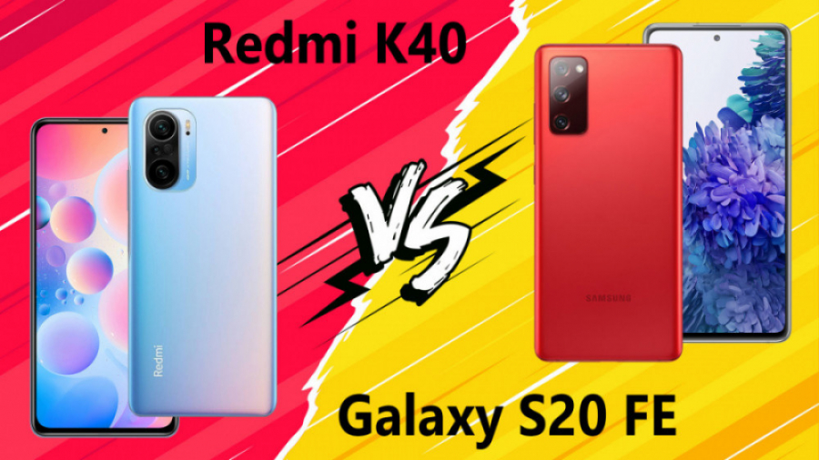 مقایسه k40 با گلکسی اس ۲۰ اف ا...