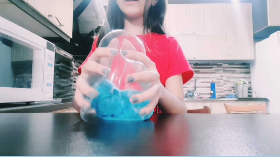 چالش ساخت حباب با اسلایم ( بار...