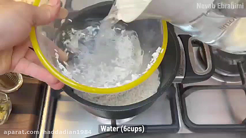 طرز تهیه شله زرد