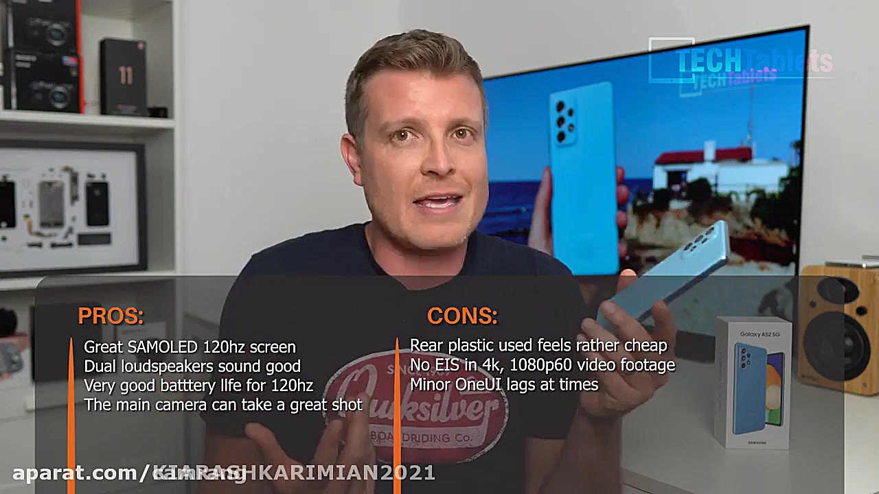 برسی گوشی سامسونگ A52 Galaxy