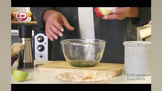 میگو کباب چوبی با کلی مخلفات خ...