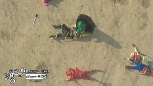 تصویربرداری هوایی از تعزیه وحد...