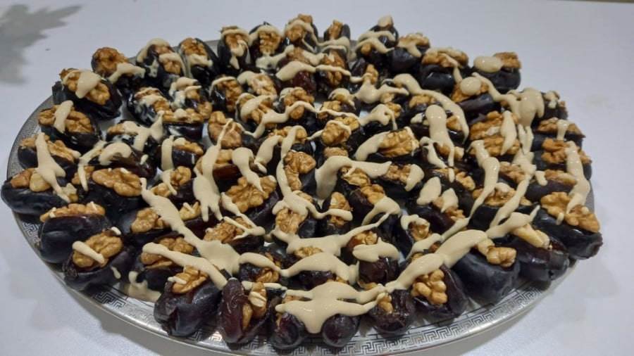 طرز تهیه خرما مجلسی همراه با س...