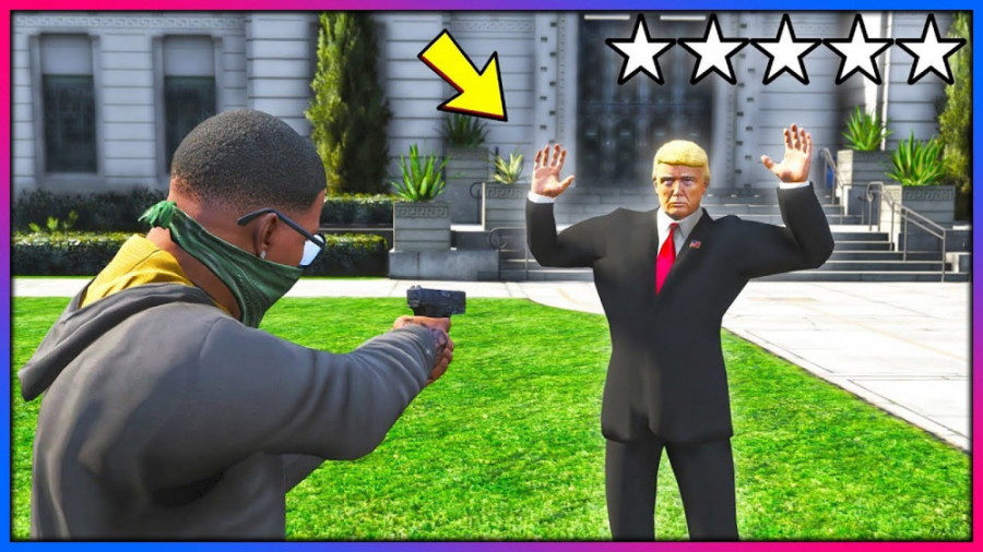 دزدیدن ترامپ در جی تی ای GTA 5
