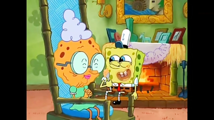 باب اسفنجی قسمت قول به مادربزر...