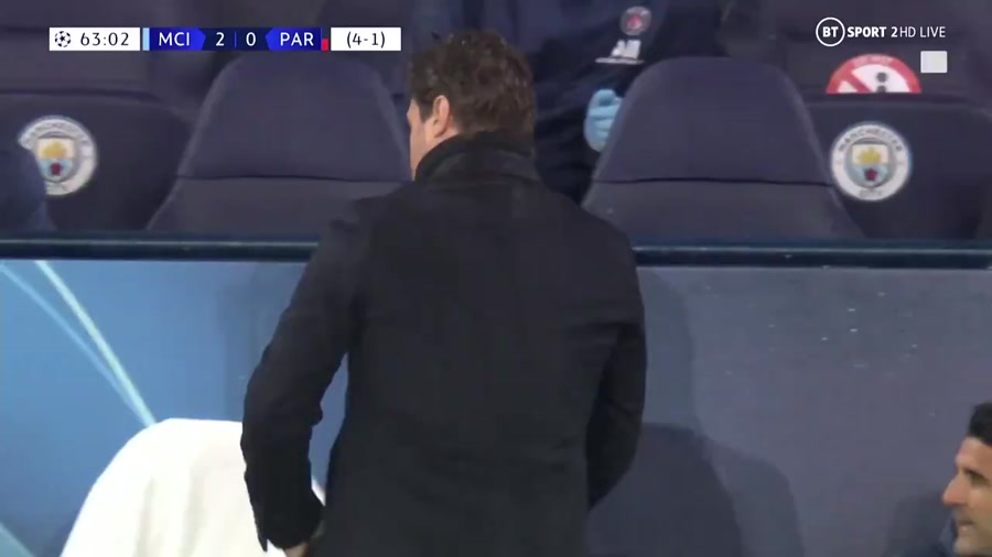 گل دوم منچسترسیتی به پاریسن ژر...