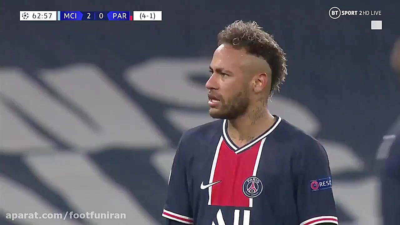 گل دوم منچسترسیتی به پاریسن ژر...