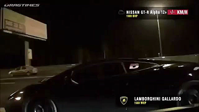 لامبورگینی گالاردو و نیسان GTR...