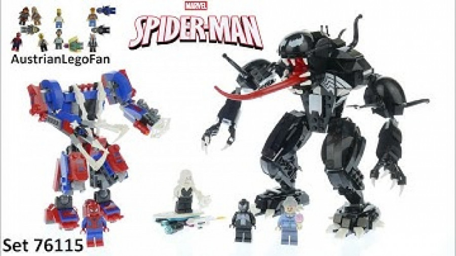 Spider man best sale lego venom