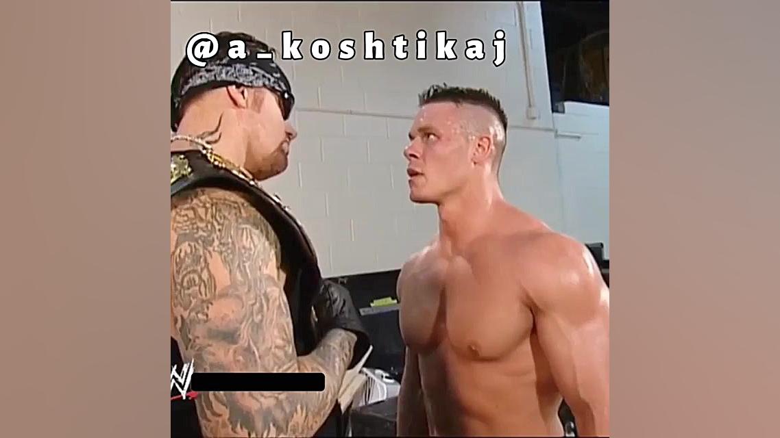 رفاقت جان سینا با تیکرwwe