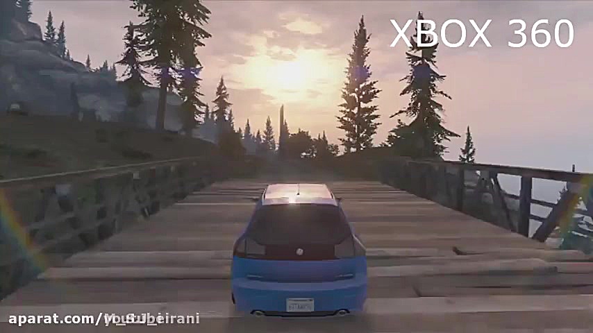 مقایسه گرافیکی گیم جی تی ای وی...