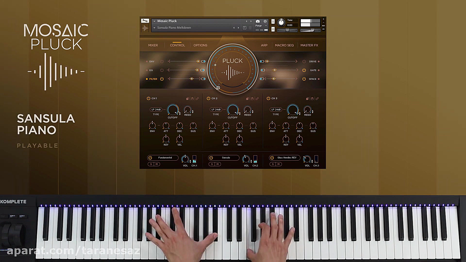Mosaic Pluck Preset Playthroug...