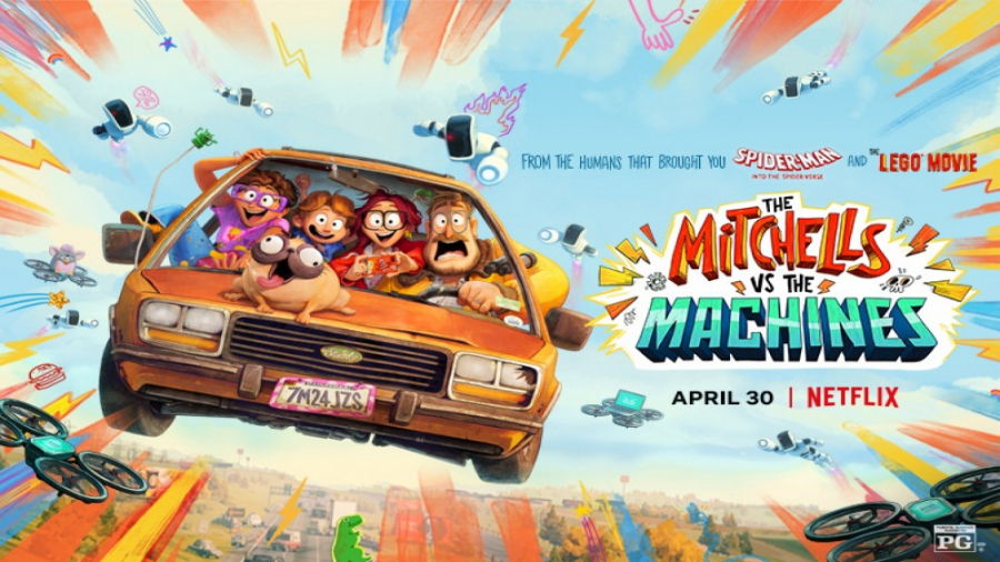 انیمیشن میچل ها در مقابل ماشین...