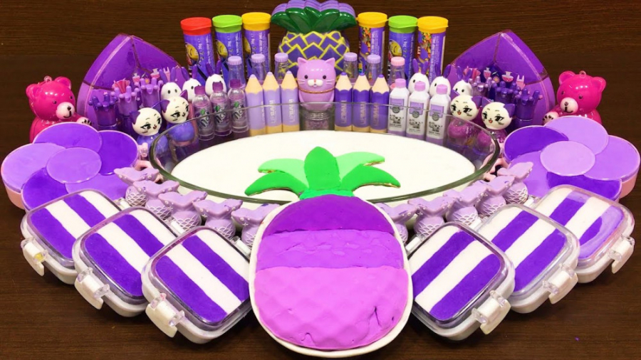 اسلایم میکاپ ^ ^ تم بنفش