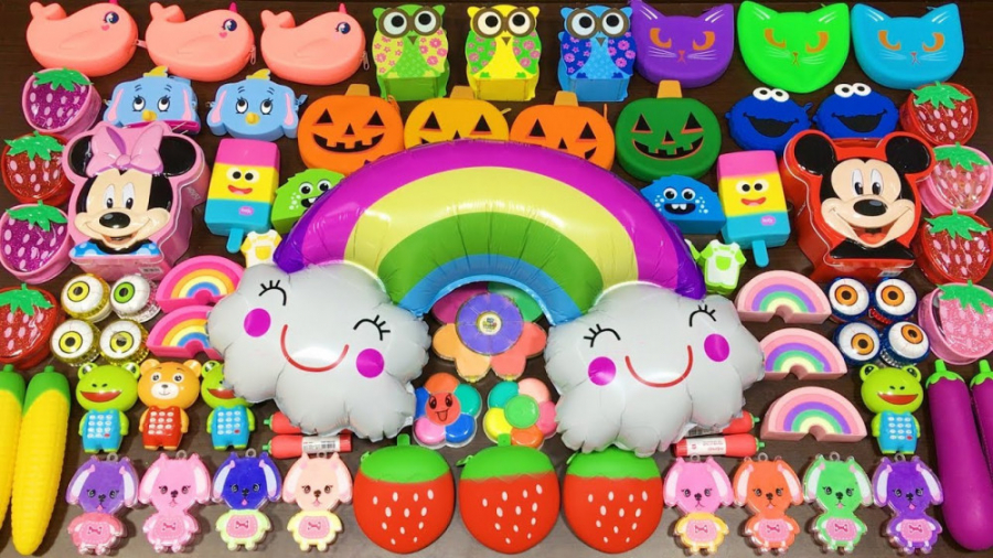 مخلوط انواع اسلایم و لوازم ارا...