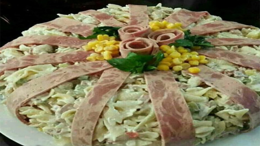 سالاد ماکارونی مخصوص