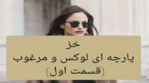 خز پارچه ای لوکس ومرغوب (قسمت...