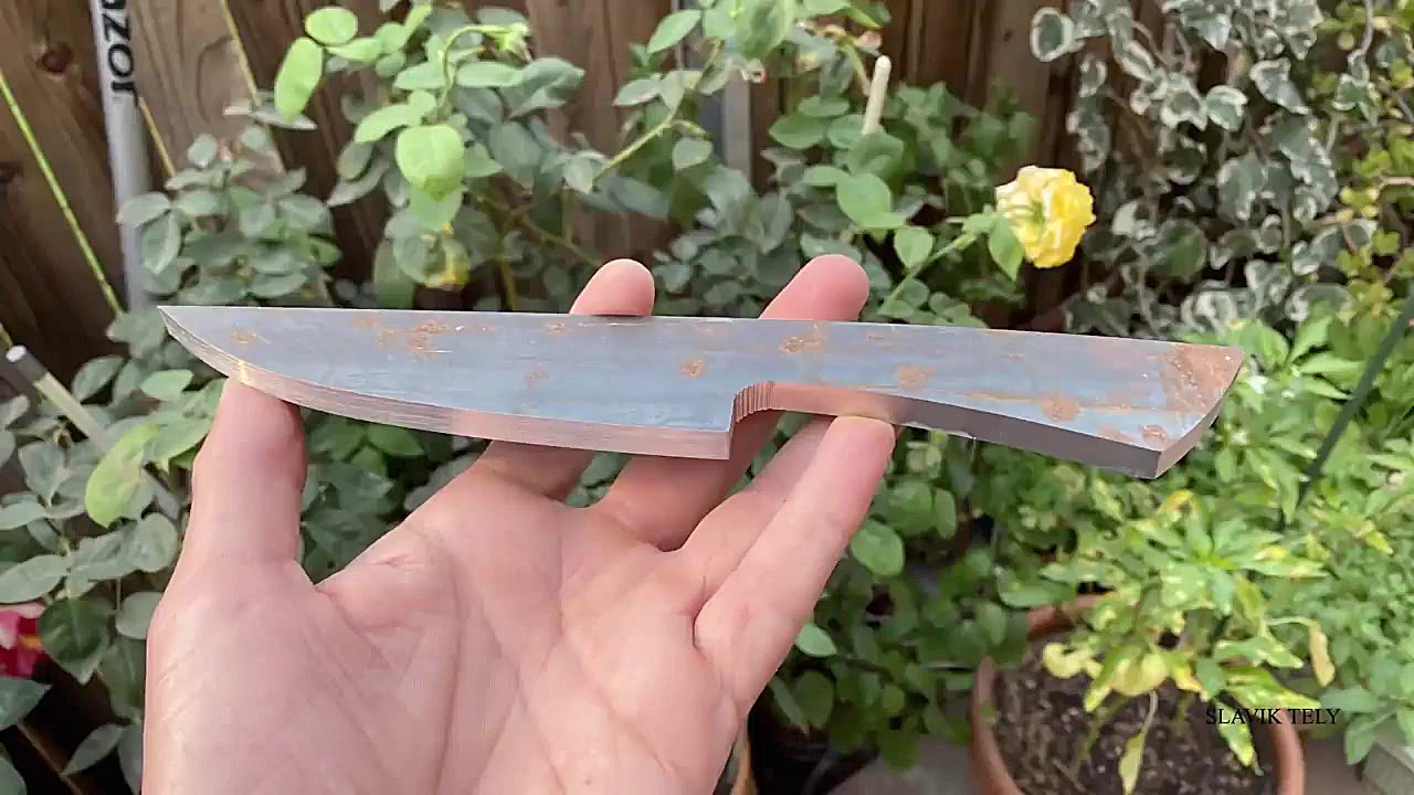 آموزش ساخت چاقو خوش دست و تمام...