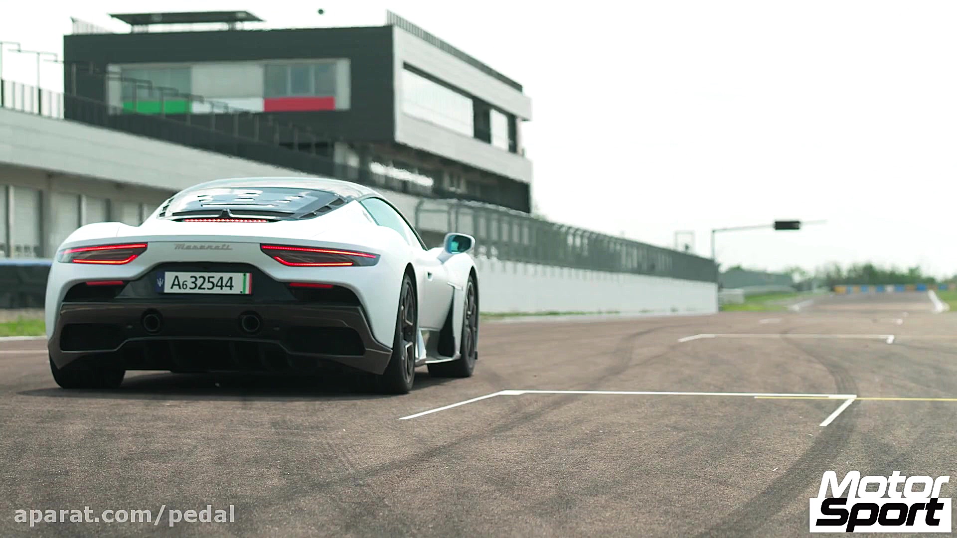 تست شتاب مازراتی MC20